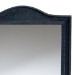 bali & pari Lailan Woven Grasscloth Mirror, Rectangle, Navy Blue - BSOM450-S439-Navy Blue-Wall Mirror
