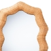 bali & pari Daray Scalloped Natural Rattan Full Length Floor Mirror - BSOWS243-Natural-Rattan-Mirror