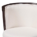 bali & pari Alsip Espresso Rattan Counter Stool with Swivel Seat - BSOAlsip-Coffee Bean Rattan-White Cushion-CS