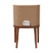 bali & pari Norely Dining Chair with Woven Seagrass Back - BSONorely-Light Brown-Banana Fiber-Cushion-DC