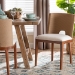 bali & pari Norely Dining Chair with Woven Seagrass Back - BSONorely-Light Brown-Banana Fiber-Cushion-DC