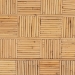 bali & pari Mimi Natural Rattan Checkered End Table with Drawer - BSOMimi-Natural Wicker-ET