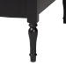 Baxton Studio Gaetano Wood Daybed with Turned Spindle Post, Black, Twin - BSOMG0262-1-Black-Daybed-Twin