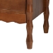 Baxton Studio Seamus 2-Drawer Nightstand with Carved Bobbin Frame - BSOMG9028-Walnut-2DW-NS