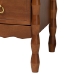 Baxton Studio Seamus 4-Drawer Chest with Carved Bobbin Frame - BSOMG9028-Walnut-4DW-Chest