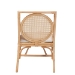 bali & pari Matt Natural Rattan Armchair with Upholstered Seat - BSOMatt-Natural Rattan-Cushion-AC