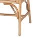 bali & pari Matt Natural Rattan Loveseat with Cane Backrest - BSOMatt-Natural Rattan-Cushion-LS