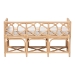 bali & pari Theo Natural Rattan Accent Bench with Removable Cushion - BSOTheo-Natural Rattan-Cushion-Bench