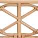 bali & pari Theo Natural Rattan Accent Bench with Removable Cushion - BSOTheo-Natural Rattan-Cushion-Bench