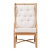 bali & pari Todd Natural Rattan Armchair - BSOTodd-Natural Brown Rattan-Cushion-AC