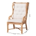 bali & pari Todd Natural Rattan Armchair - BSOTodd-Natural Brown Rattan-Cushion-AC