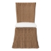 bali & pari Serge Woven Seagrass Dining Chair - BSOSerge-Natural Banana-Cushion-DC