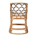 bali & pari Veneto Natural Rattan Counter Stool with Scalloped Back - BSOVeneto-Light Honey Rattan/Dark Brown Contrast-CS