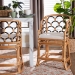 bali & pari Veneto Natural Rattan Counter Stool with Scalloped Back - BSOVeneto-Light Honey Rattan/Dark Brown Contrast-CS