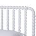 Baxton Studio Lucera 4-Piece Bedroom Set, Twin, White - BSOMG0110-8-White-Twin 4PC Bedroom Set