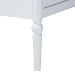 Baxton Studio Lucera 6-Drawer Platform Bed with Bobbin Frame, Twin, White - BSOMG0110-8-White-Twin