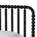 Baxton Studio Lucera 3-Piece Bedroom Set, Twin, Black - BSOMG0110-8-Black-Twin 3PC Bedroom Set