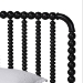 Baxton Studio Lucera 6-Drawer Platform Bed with Bobbin Frame, Twin, Black - BSOMG0110-8-Black-Twin