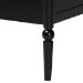 Baxton Studio Lucera 6-Drawer Platform Bed with Bobbin Frame, Twin, Black - BSOMG0110-8-Black-Twin