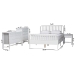 Baxton Studio Lucera 5-Piece Bedroom Set, Queen, White - BSOMG0110-8-White-Queen 5PC Bedroom Set