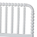 Baxton Studio Lucera 6-Drawer Platform Bed with Bobbin Frame, Queen, White - BSOMG0110-8-White-Queen