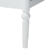 Baxton Studio Lucera 6-Drawer Platform Bed with Bobbin Frame, Queen, White - BSOMG0110-8-White-Queen
