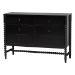 Baxton Studio Lucera 4-Piece Bedroom Set, Queen, Black - BSOMG0110-8-Black-Queen 4PC Bedroom Set