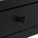 Baxton Studio Lucera 4-Piece Bedroom Set, Queen, Black - BSOMG0110-8-Black-Queen 4PC Bedroom Set