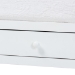 Baxton Studio Lucera 3-Drawer Daybed with Bobbin Frame, Twin, White - BSOMG0110-7-White-Daybed-Twin