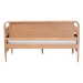 Baxton Studio Lucera 3-Drawer Daybed with Bobbin Frame, Twin, Beech Brown - BSOMG0110-7-Beech-Daybed-Twin