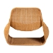 bali & pari Adala Natural Rattan Loop Lounge Chair - BSOAdala-Light Honey Rattan-AC
