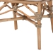 bali & pari Nitya Natural Rattan and Seagrass Camelback 2-Piece Dining Chair Set - BSODC1736-Natural Seagrass-Cushion-DC
