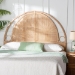 bali & pari Kang Natural Rattan Standalone Headboard, King - BSOKang-Natural Rattan-HB-King