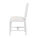 bali & pari Boone Dining Chair with Chinoiserie Design, White - BSOMD-39975-Boone-White-DC