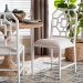 bali & pari Boone Dining Chair with Chinoiserie Design, White - BSOMD-39975-Boone-White-DC