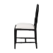 bali & pari Boone Dining Chair with Chinoiserie Design, Black - BSOMD-39975-Boone-Black-DC