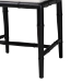 bali & pari Boone Dining Chair with Chinoiserie Design, Black - BSOMD-39975-Boone-Black-DC