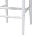 bali & pari Boone Counter Stool with Chinoiserie Design, White - BSOMD-39975-Boone-White-CS