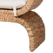 bali & pari Agave Woven Seagrass Bench with Removable Cushion - BSOAgave-Natural Waterhyacinth-Cushion-Bench