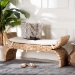 bali & pari Agave Woven Seagrass Bench with Removable Cushion - BSOAgave-Natural Waterhyacinth-Cushion-Bench