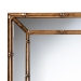 Baxton Studio Adeliza Accent Wall Mirror with Bamboo Inspired Frame - BSORXW-11027-Wall Mirror
