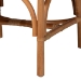 bali & pari Cedric Natural Rattan 2-Piece Dining Chair Set with Cushioned Seat - BSOCedric-Light Honey Rattan-Cushion-DC