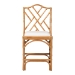 bali & pari Cedric Natural Rattan Counter Stool with Cushioned Seat - BSOCedric-Light Honey Rattan-Cushion-CS
