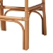 bali & pari Cedric Natural Rattan Bar Stool with Cushioned Seat - BSOCedric-Light Honey Rattan-Cushion-BS