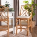 bali & pari Cedric Natural Rattan Bar Stool with Cushioned Seat - BSOCedric-Light Honey Rattan-Cushion-BS