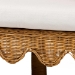 bali & pari Serenay Natural Rattan Dining Bench, 77" - BSOPalm Short-Natural Rattan-Long-Version 2-L Shape Seating