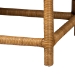 bali & pari Serenay Natural Rattan Dining Bench, 77" - BSOPalm Short-Natural Rattan-Long-Version 2-L Shape Seating