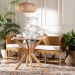 bali & pari Serenay Natural Rattan Dining Bench, 77" - BSOPalm Short-Natural Rattan-Long-Version 2-L Shape Seating
