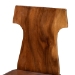 bali & pari Larissa Suar Wood Dining Chair - BSOLarissa-Natural Wood-DC