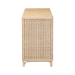 bali & pari Delilah Natural Rattan 4-Door Sideboard Buffet - BSODelilah-Natural Rattan-Sideboard